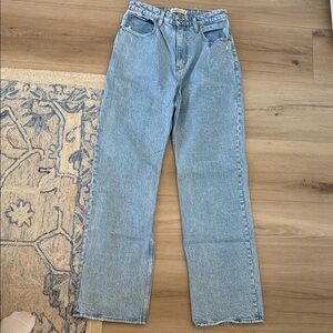 Abercrombie & Fitch Light Blue High Rise Jeans